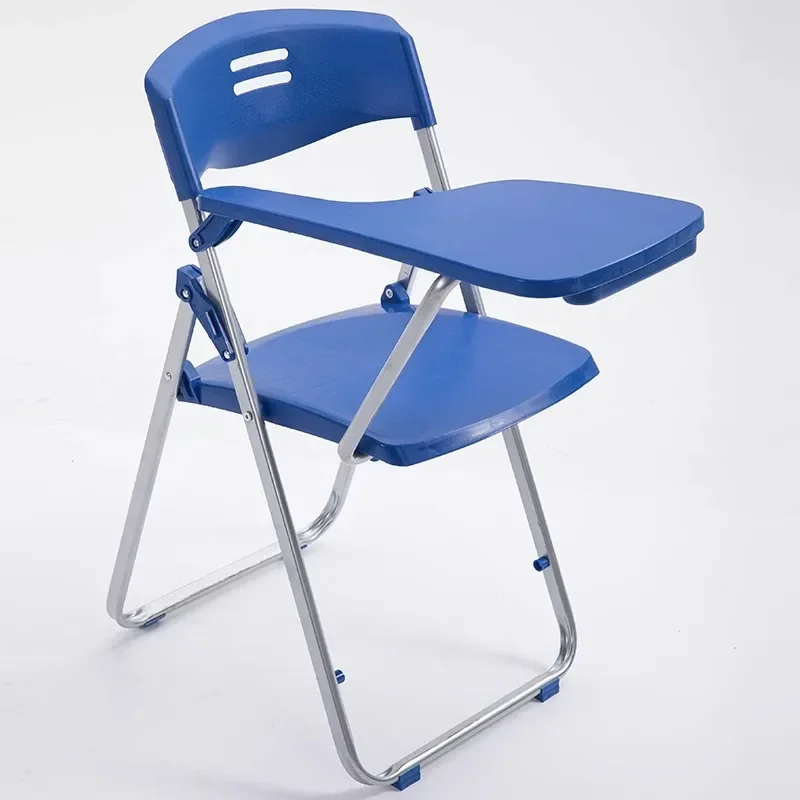 wholesale conference training room office single school chair with writing tablet and desk pad attached shelf for adults