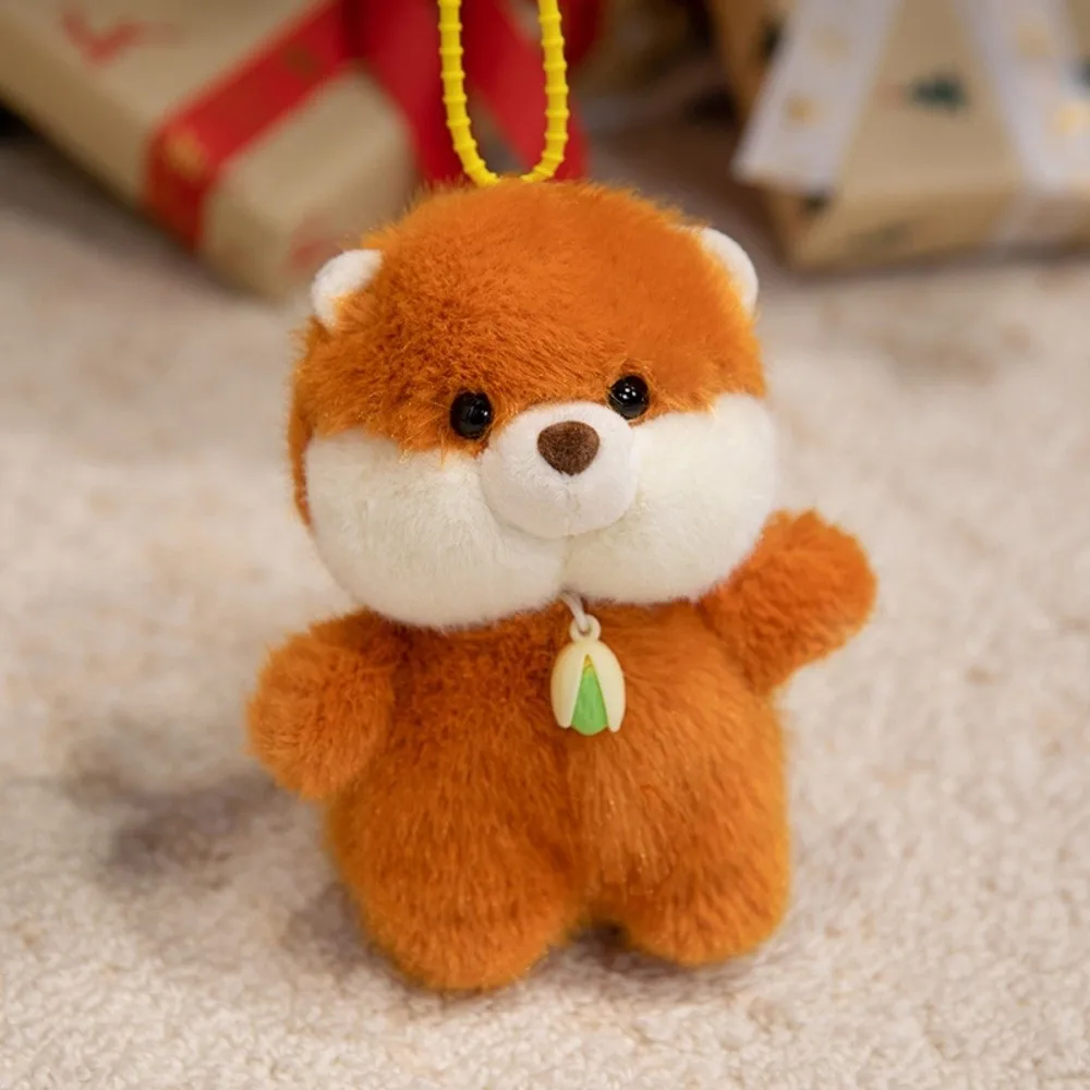 Ciondolo per bambola Capyabra profumato Pistacchio Dado Animale Pecora Peluche Portachiavi Elepant Comfort Panda Portachiavi per bambola di peluche