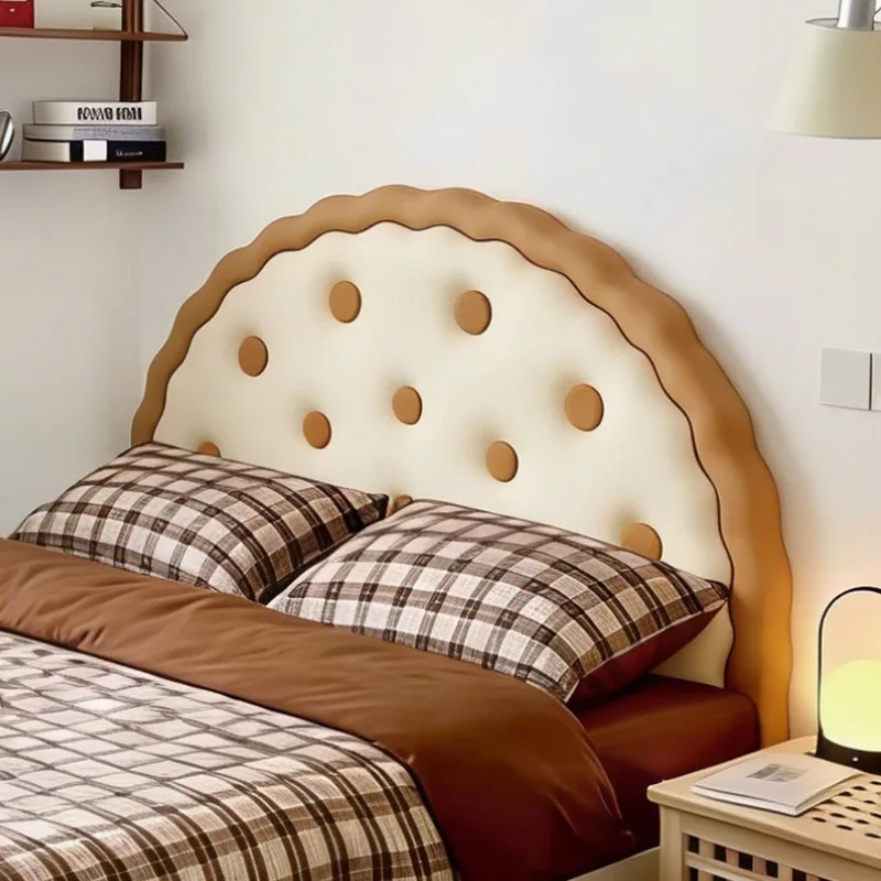 Room cream wind biscuits bedside cushions, tatami anti-collision wall circumference transformation without headboard pillows