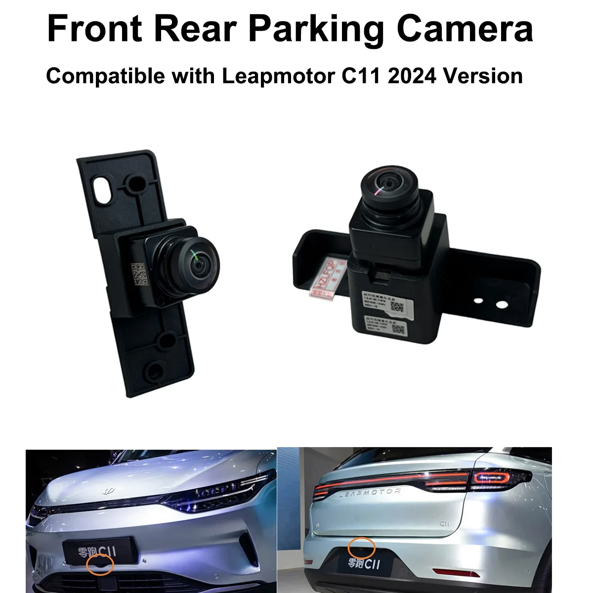 

2024 Version Front Rear Parking Camera 8021030-CU01 8021040-CU01 Compatible with 2024 Leapmotor C11