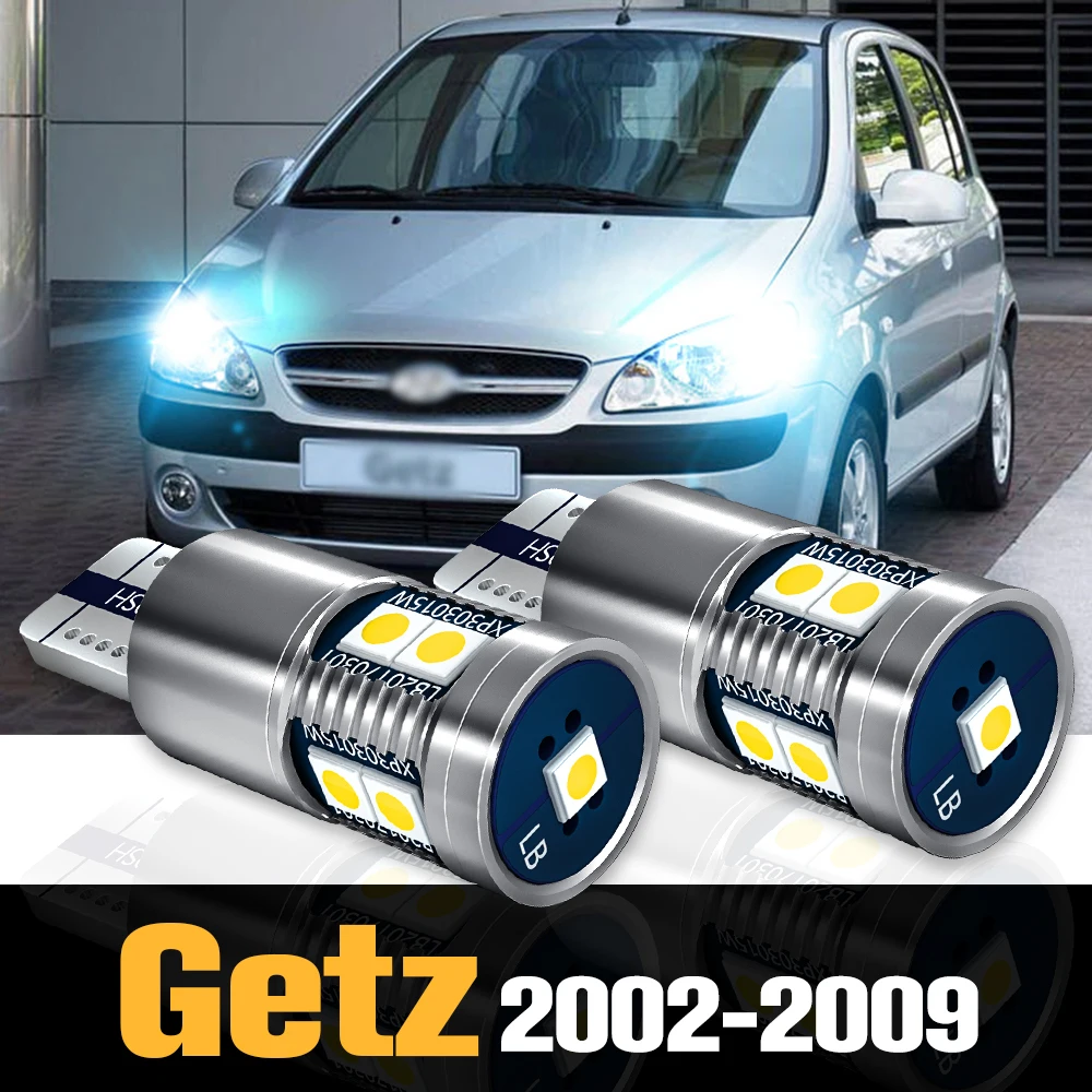 

2pcs Canbus LED Clearance Light Parking Lamp Accessories For Hyundai Getz 2002 2003 2004 2005 2006 2007 2008 2009