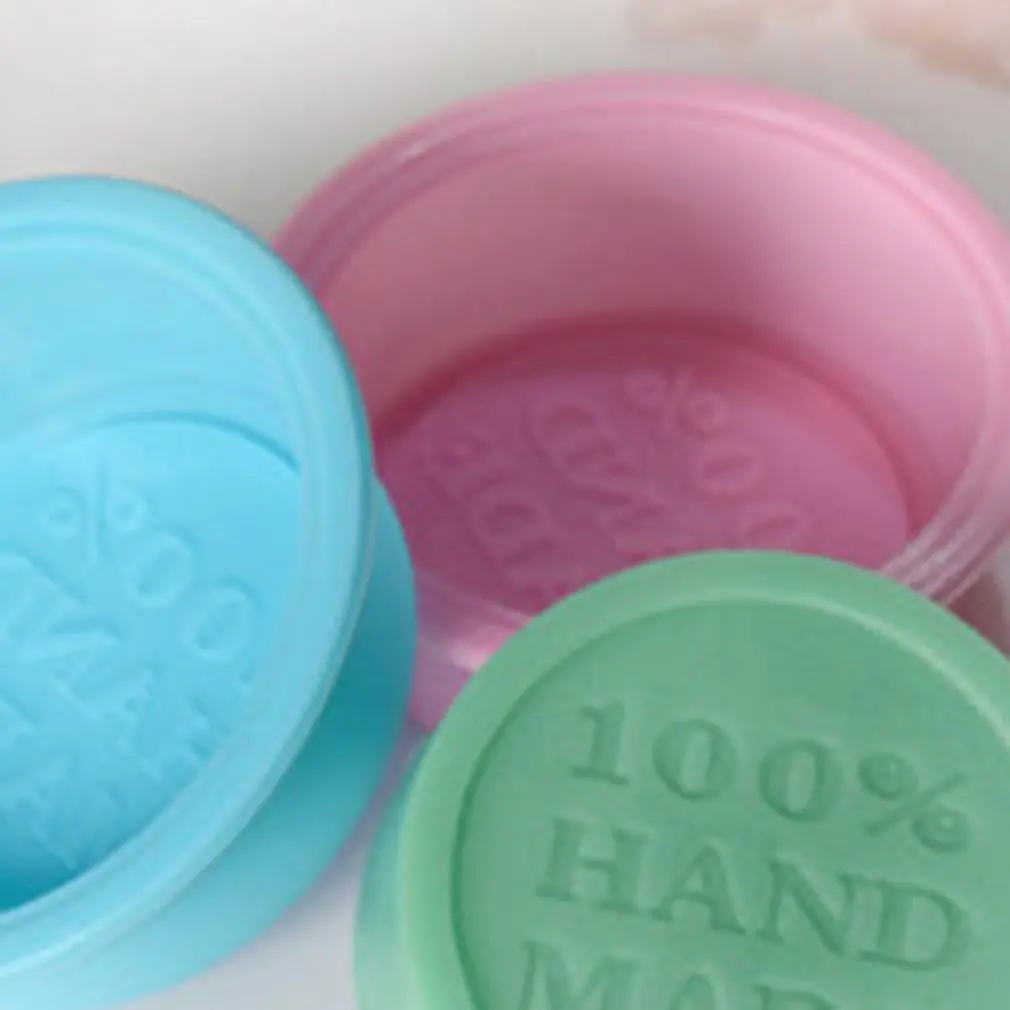 Multifunctional Home Made Silicone Mold Soap Mold Fondant Cake Baking Pan Mold Decorating Tools Round Shape DIY Handmake