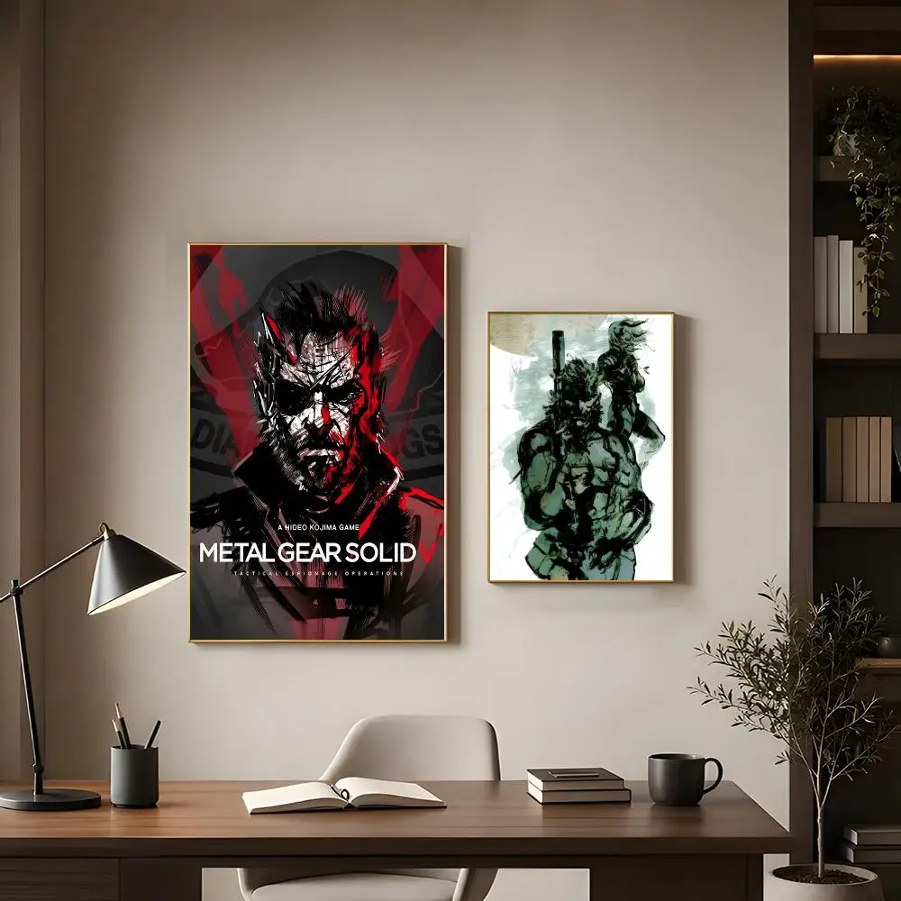 Action Game Metal Gear Solid Poster Modern Interior Wall Decor & Trendy Home Highlights