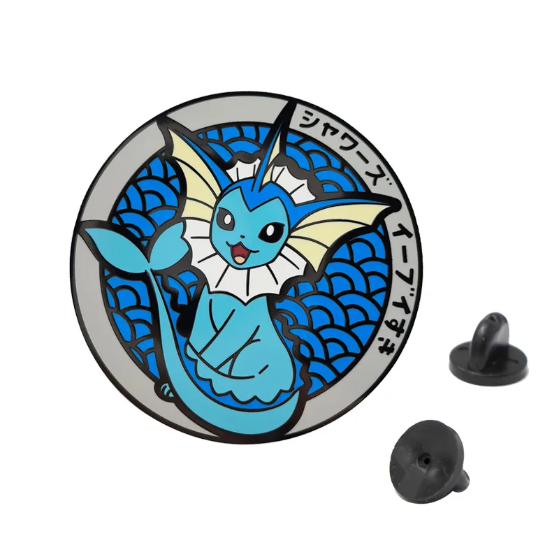 Japanese Pocket Anime Monster Lapel Pins Badges Brooch for Clothes Enamel Pins Backpack Accessories Decorative Jewelry Fans Gift