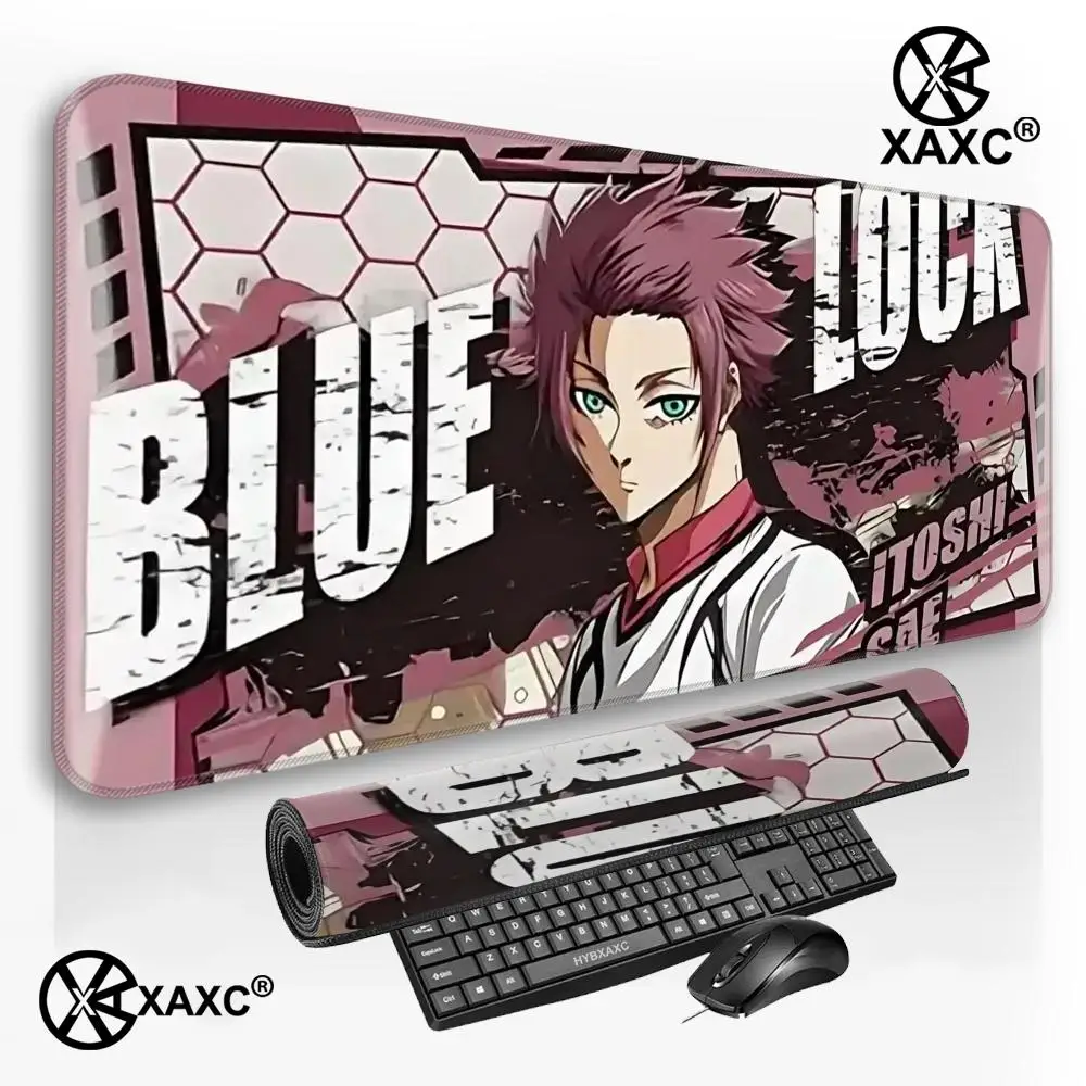 

Sae Itoshi Anime XAXC Mouse Pad large keyboard mouse desk pad non-slip rubber gaming mouse pad laptop mouse carpet