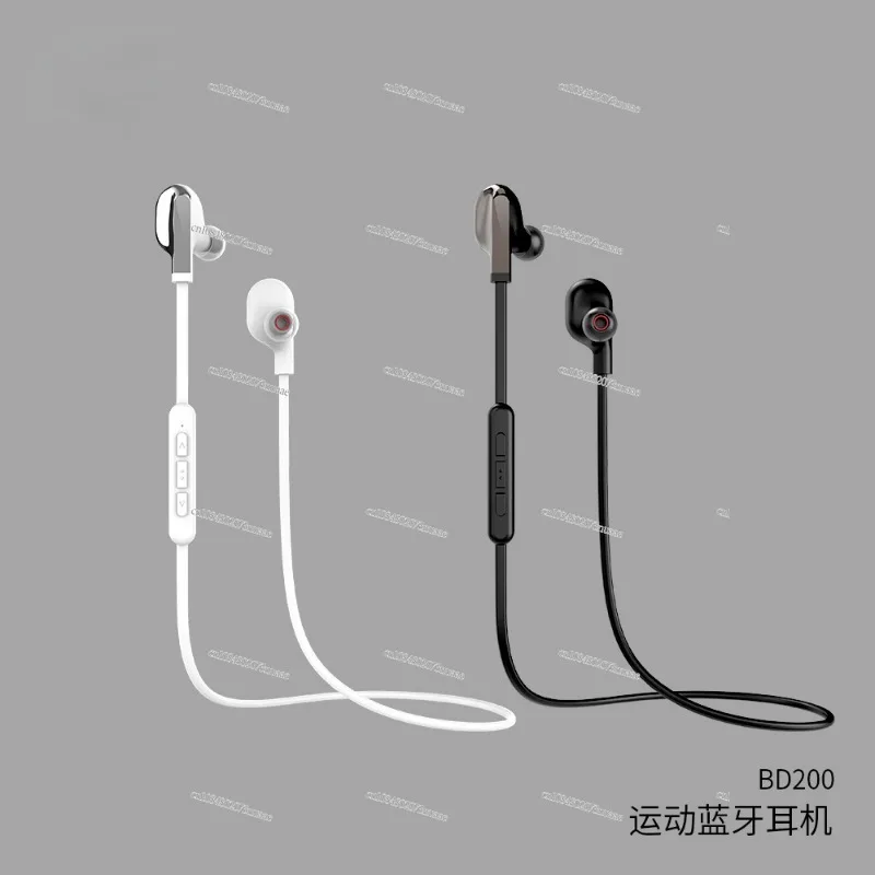 

Fashion Brand Sports Bilateral Wireless Bluetooth Headset Magnetic Music and Phone Calls Earplugs Noise Reduction Blue Tooth