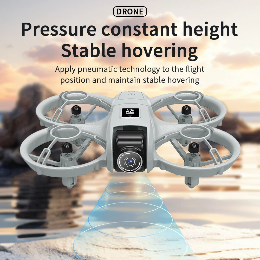 New A26 Mini Drone with Camera HD 8K FPV RC Drones Profesional Five-sided Obstacle Avoidance Helicopter Drone Toy Scd228f283a1f409793dff5e714559ae37