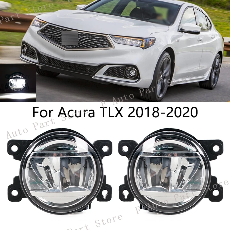 

Foglamp For Acura TLX 2018 2019 2020 Front Bumper Fog Light Lamp