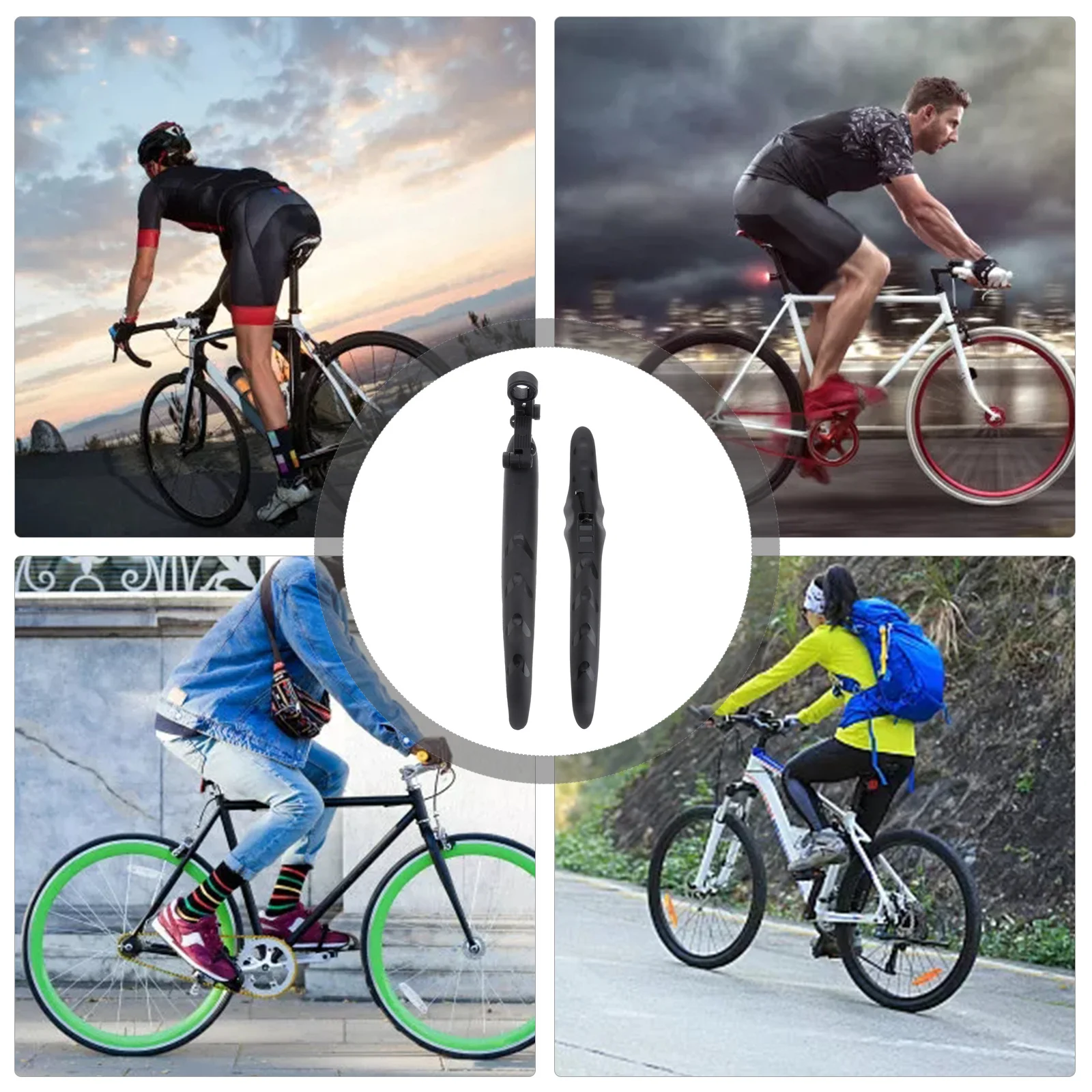 

Guard For Bike For Bicycle Bicycle Road Bike Cycling Riding Equipment Plastic Streamlined Design