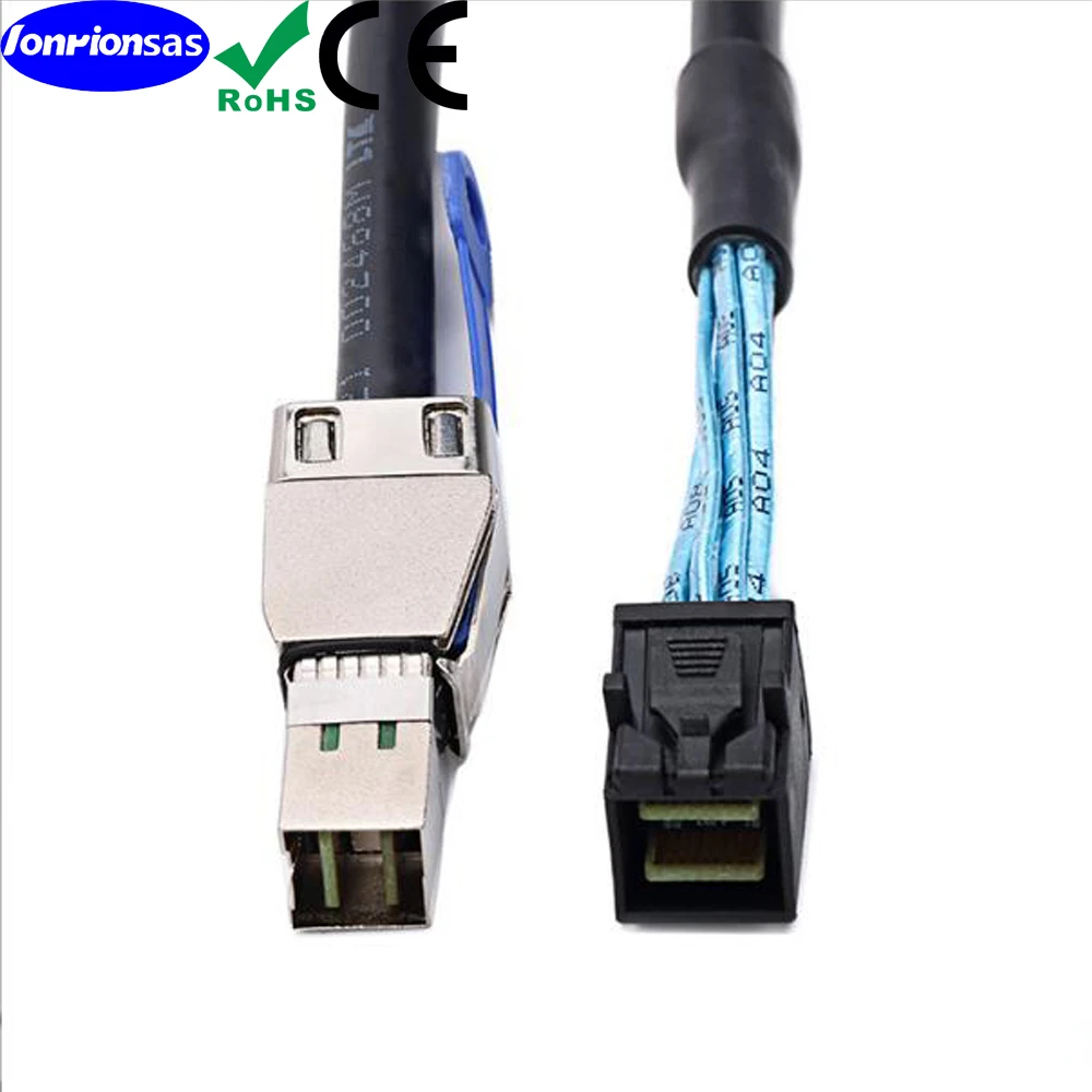 Mini SAS HD SFF-8644 to SAS SFF-8643 for server cable