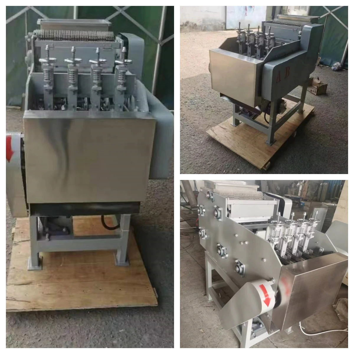 Automatic South Africa Raw Almond Nut Cashew Fruit Nut Shelling Peeling Processing Machine