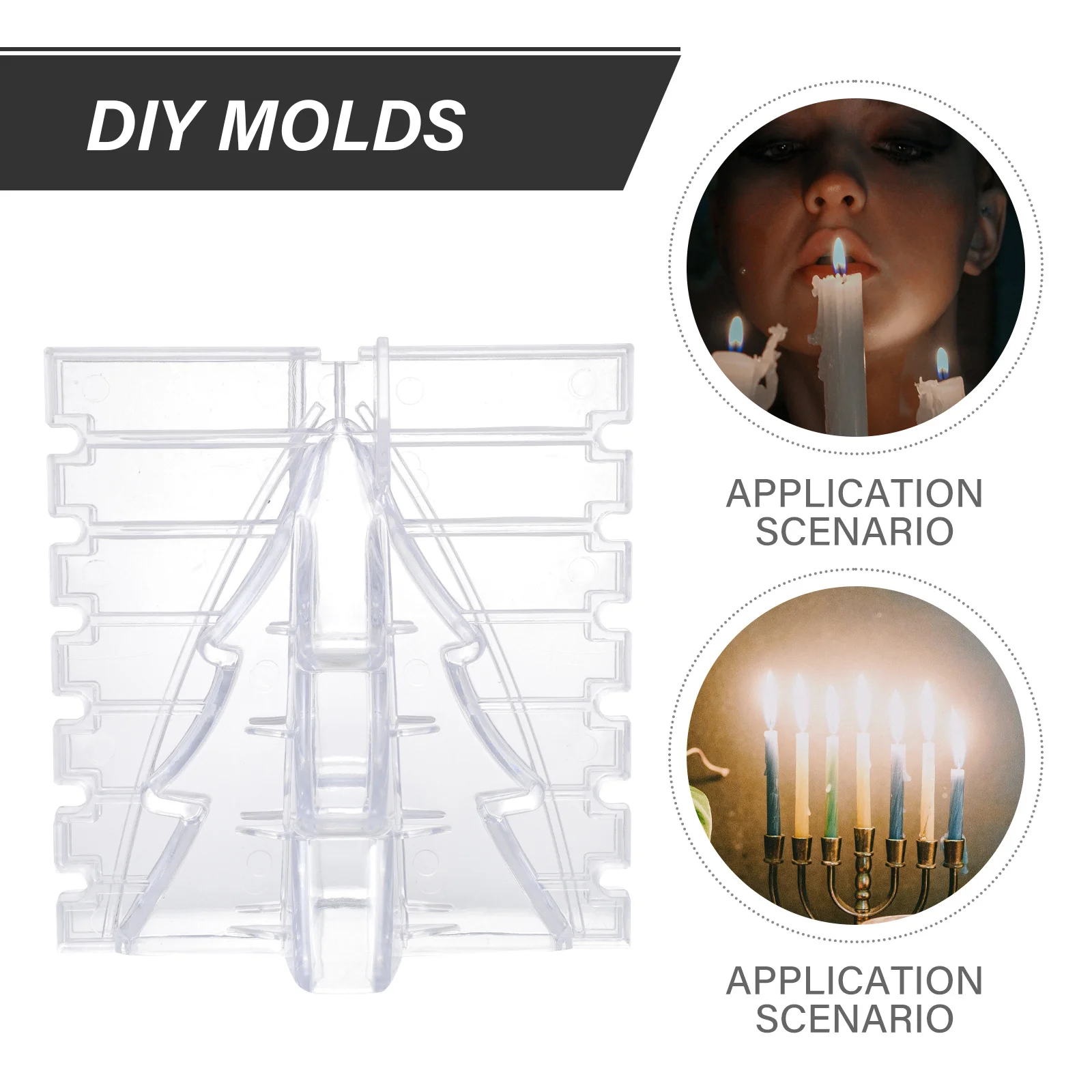 

Christmas Tree Mold DIY Accessory Creative Desktop Ornament Tool Safe Material Easy Demoulding Making Mold