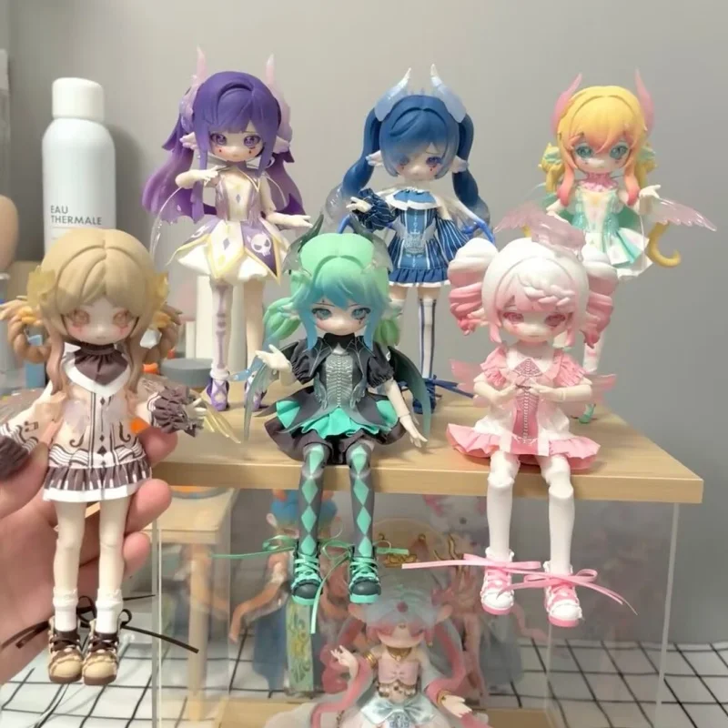 

New Arrival Penny'S Box 1/8 Bjd Blind Box Luluya Symphonic Poems Series Joint Movable Model Articulated Action Figure Kawaii Toy