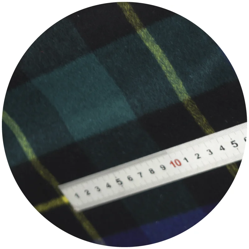 

Роскошная шерстяная твидовая ткань в клетку, 850 г, осенне-зимнее пальто, модная шерстяная ткань, узор