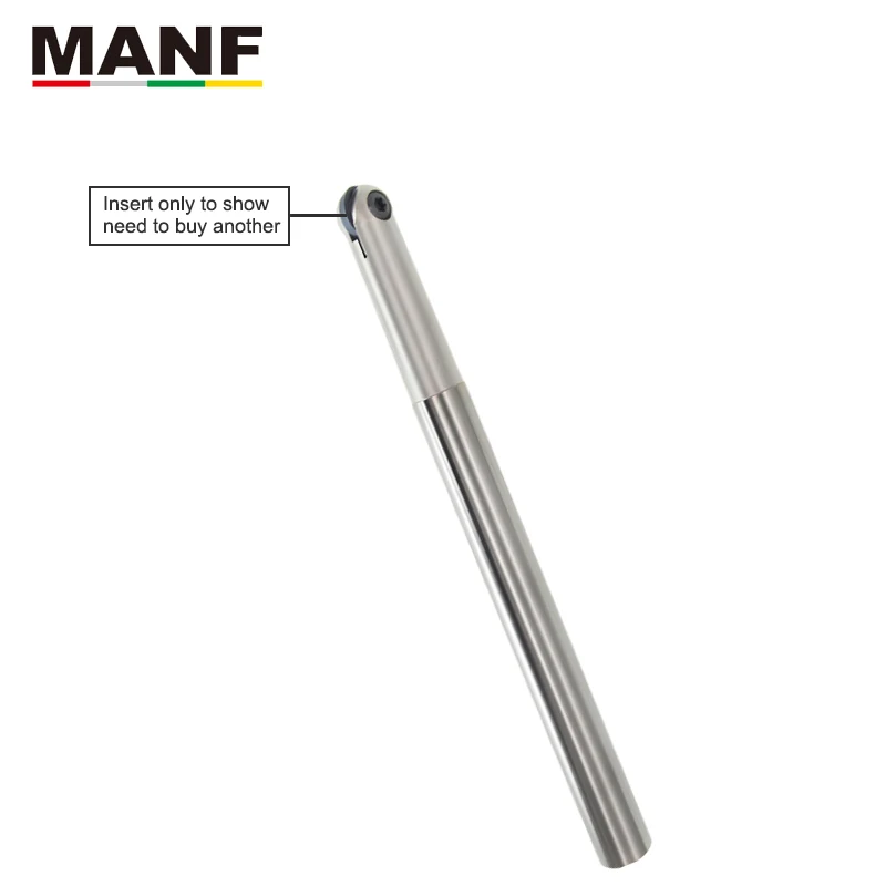 MANF T2139 Milling Holder Indexable Mirror Ball End Mill Milling Cutter for CNC Hardened Aseismic Rod Machine Inserts Tool Mill