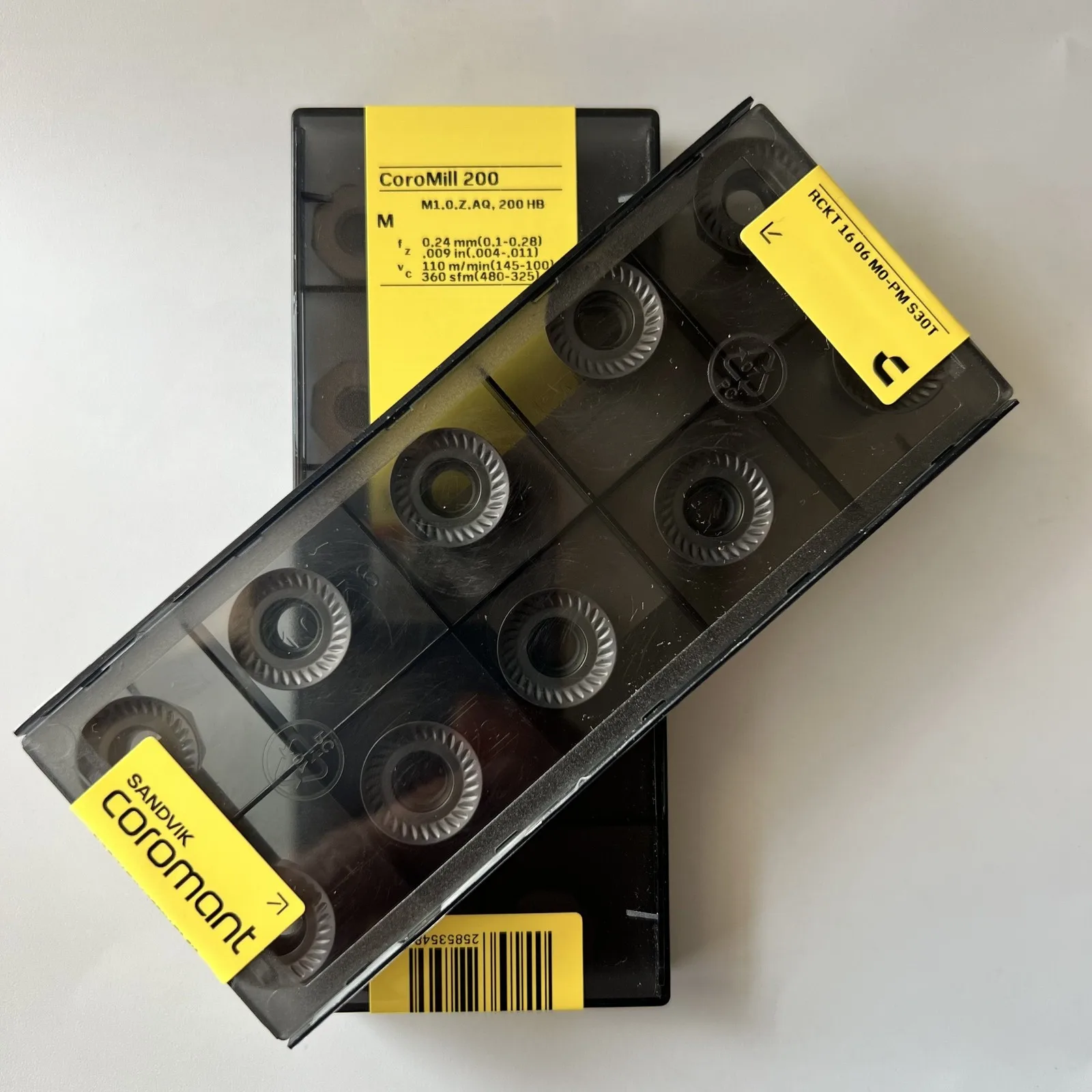 

SANDVIK / RCKT1606M0-PM S30T / Лезвие из шведского твердого сплава, 10 шт.