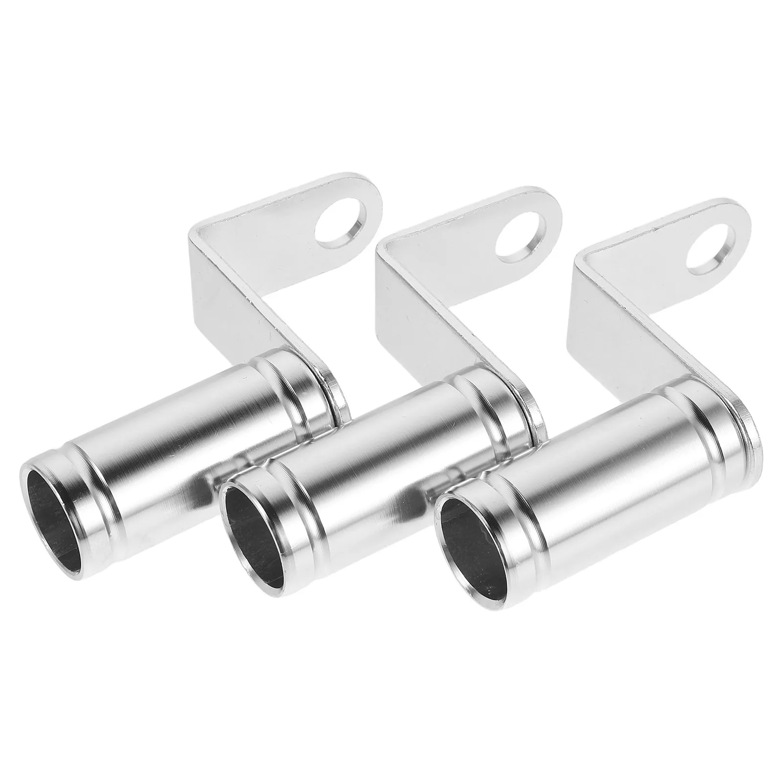 3Pcs Motorcycle Rearview Mirror Extension Bracket Aluminum Alloy Universal Fit Adjustable Angle Shock Absorbing Mount Support