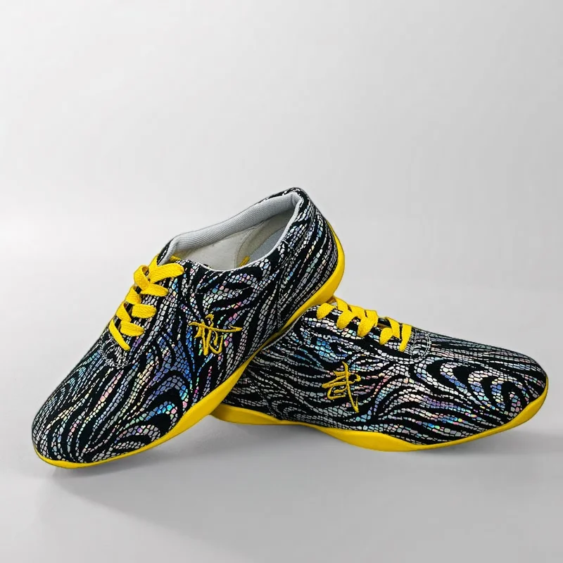 العلامة التجارية الأصلية المنافسة المهنية الرياضة فنون الدفاع عن النفس حذاء التدريب أعلى جودة تاي تشي أداء التدريب حذاء 36-45