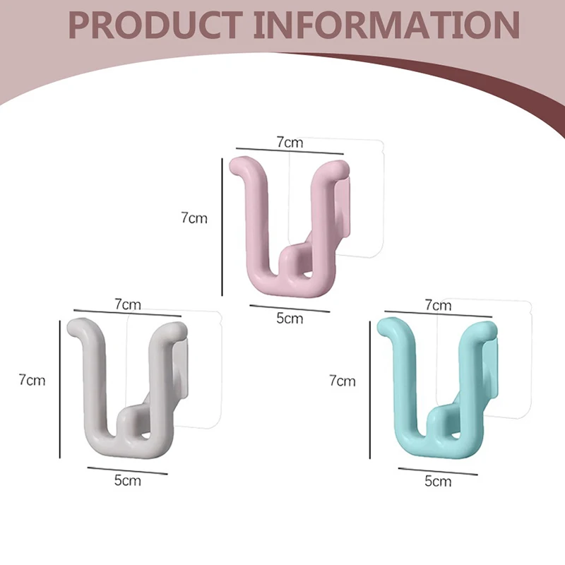 3Pcs Bathroom Slipper Shelf Self-adhesive No Punching Wall Mounted One Piece Shoe Rack Space Saving Shelf Bathroom Hanging