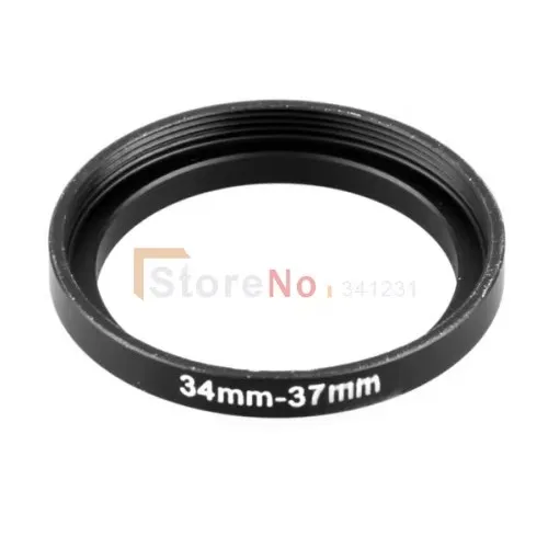 Venta al por mayor 10 Uds 34mm a 37mm 34-37 lente paso a paso adaptador de anillo de filtro