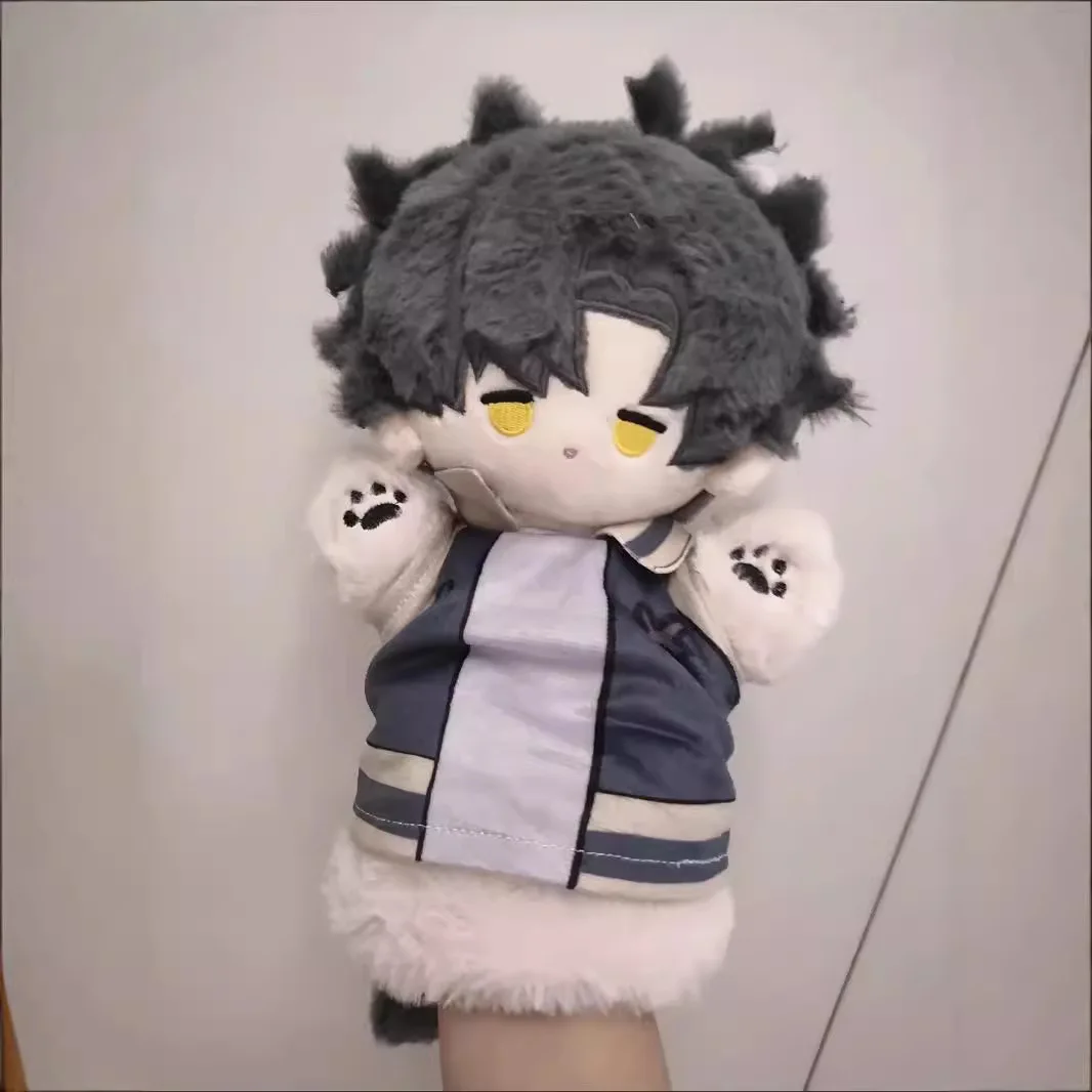 Anime Agent Trio Cotton Doll Set Super Soft Plush Puppet with Stand Cute Character Collectible Gift for Fans