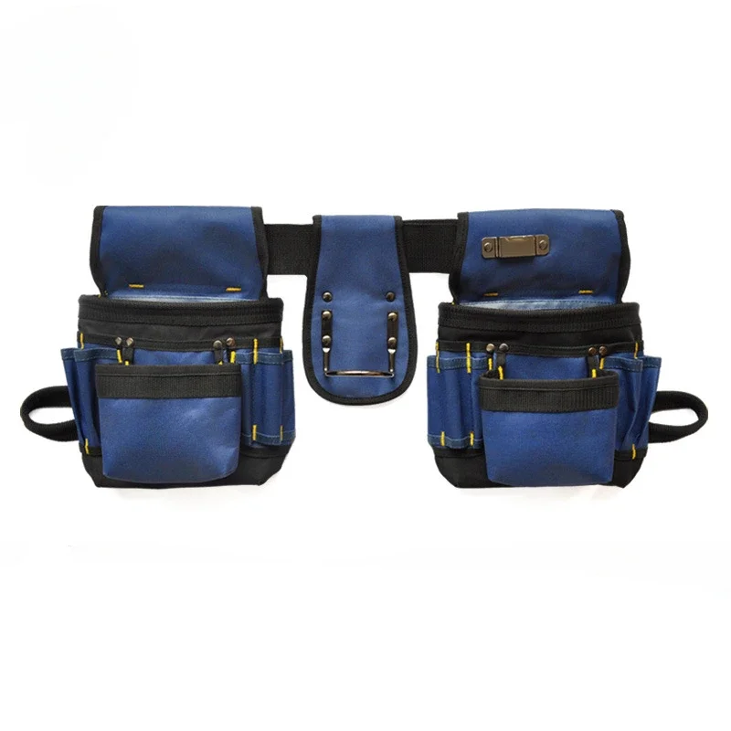 Electrician Repair Kit Waist Pack Multifunctional Oxford Cloth Hardware Double Hanging Tool Bag