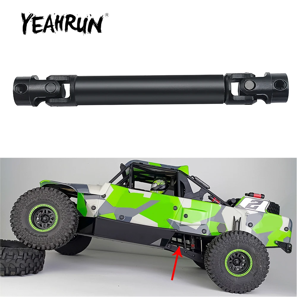 YEAHRUN Steel Transmission Drive Shaft for Hammer Rey U4 ROCK BAJA REY Truck 1/10 RC Car Buggy Model Upgrade Parts