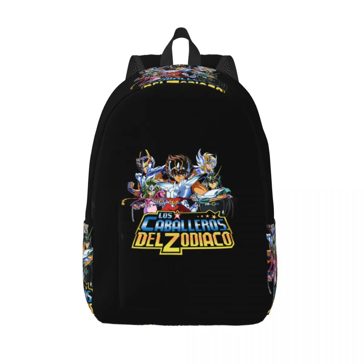 

Knights Of The Zodiac Saint Seiya Student Backpack School Bag Hiking Travel Daypack for Boys Girls Bookbag Shoulder Bags