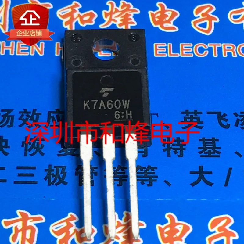 5PCS/Lot  K7A60W TK7A60W ½ TO-220F 600V 7A