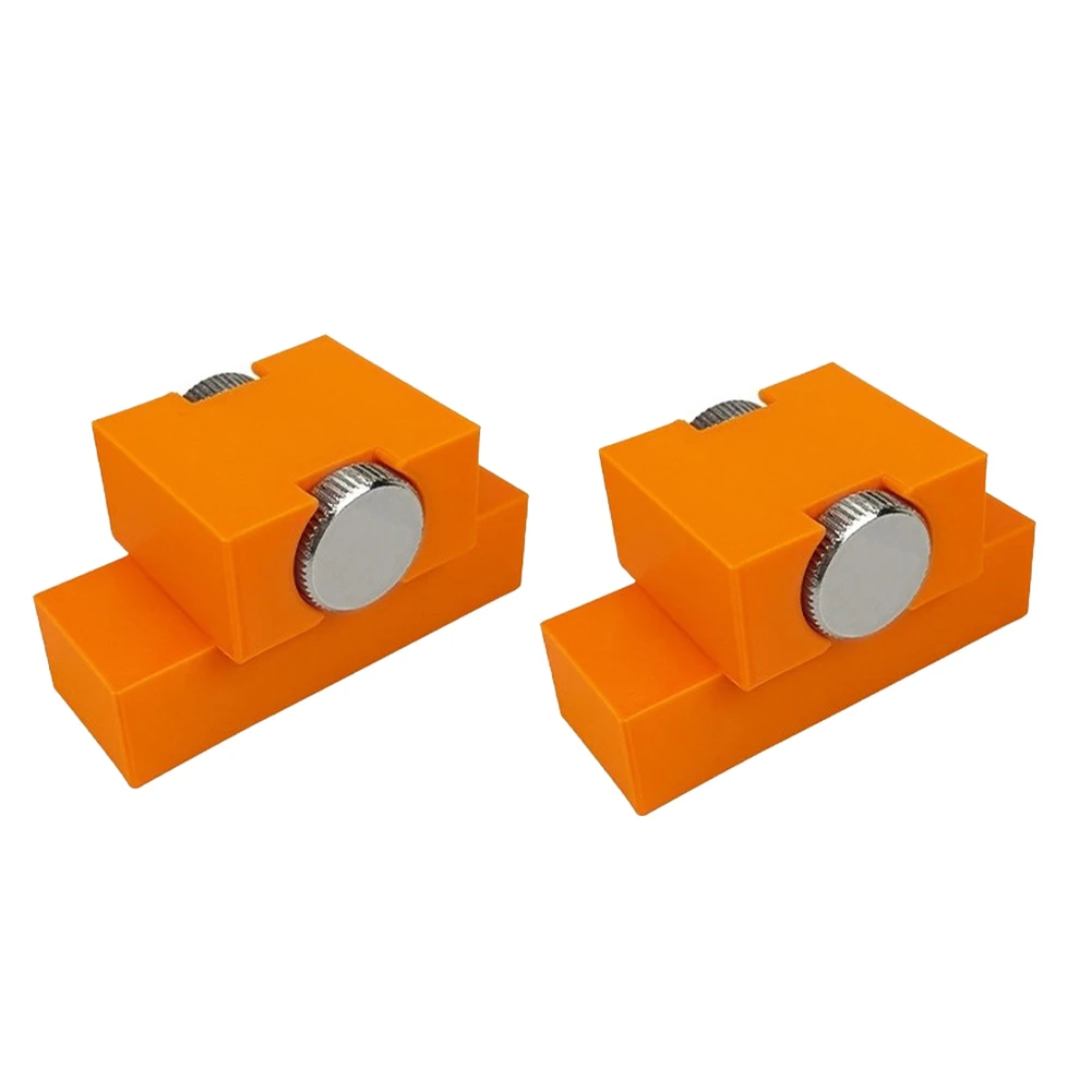 Non-Slip Cabinet Door Installation Tool Featuring Symmetrical Scale Design and Engineering Plastic Construction for Stable Use