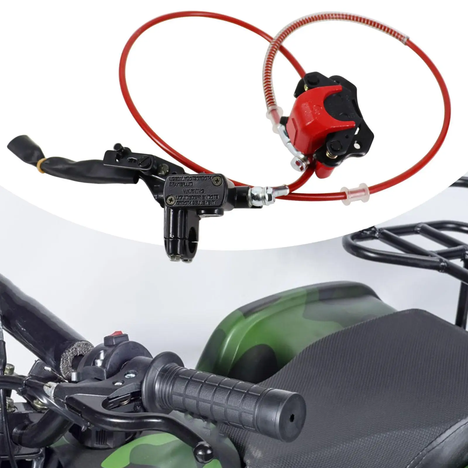 Hand Brake Master 59 in Easy to Install Rear Hydraulic Disc Brake System for