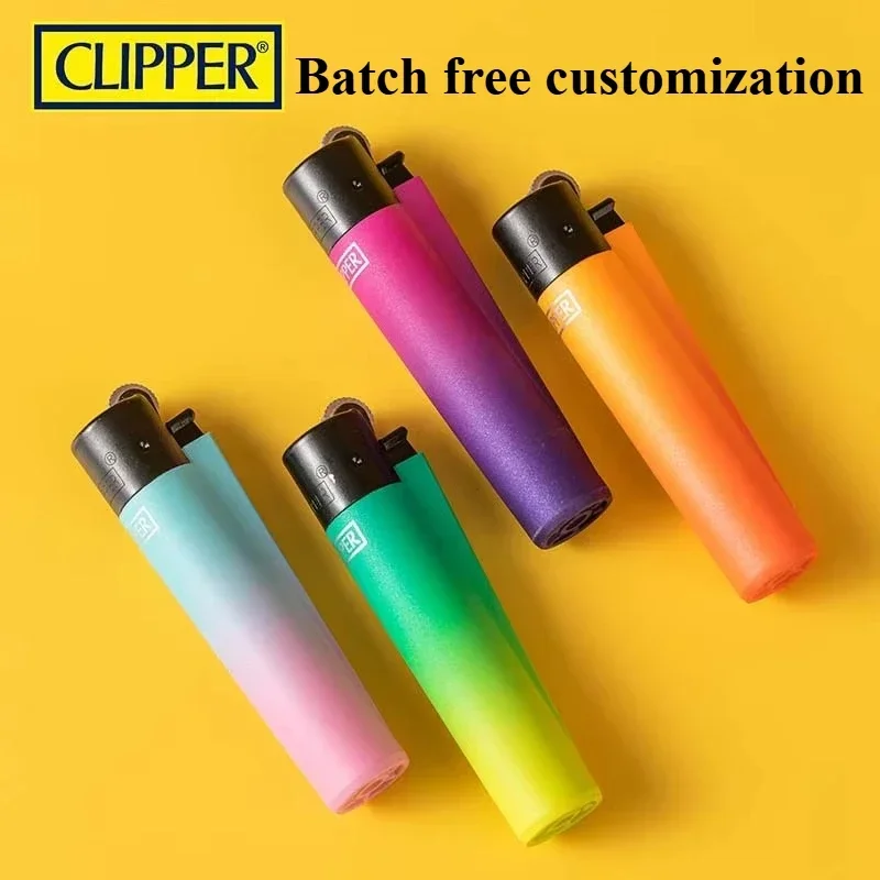 Spanish Clipper Butane Inflatable Grinding Wheel Lighter, Portable Open Flame Cigarette Lighter, Smoking Accessories