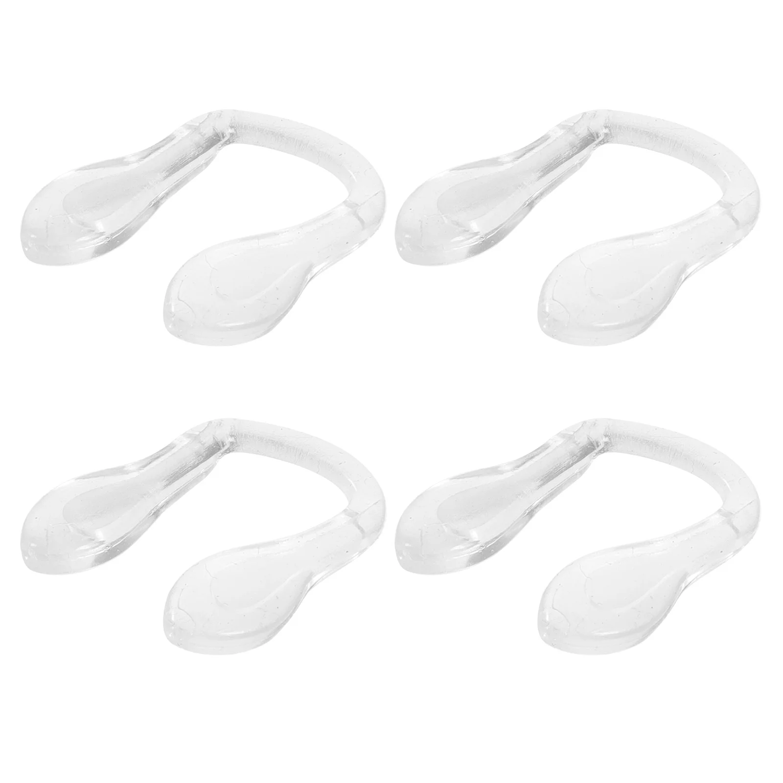 

4pcs Silicone Nose Pads For Glasses Comfortable Anti-Slip Eyeglass Accessories Replacement Nose Pieces Soft Cushion For Plastic