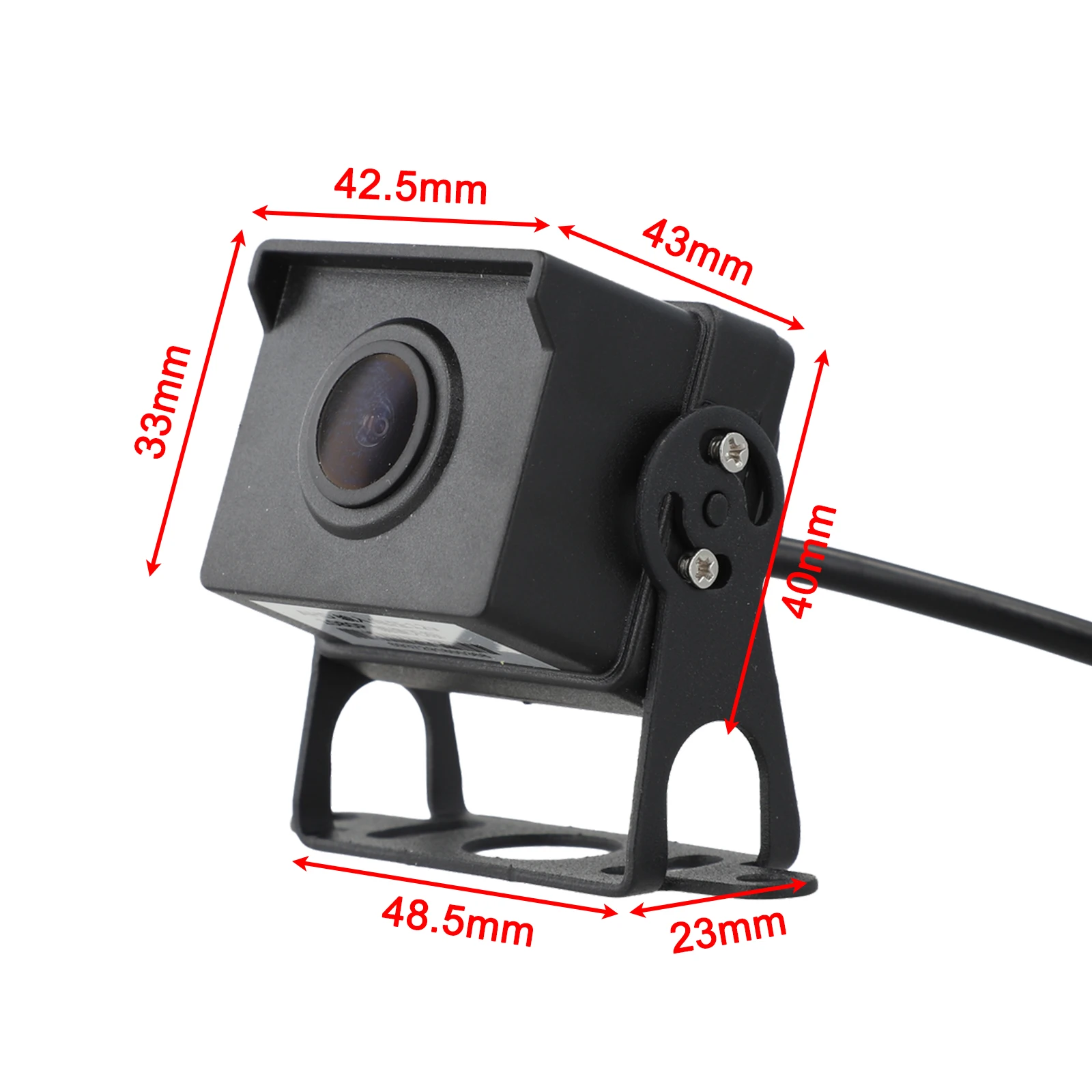 Car Reversing System Camera Black Parking Camera Reliable Performance Weatherproof Design Easy Installation For Truck for rv Bus