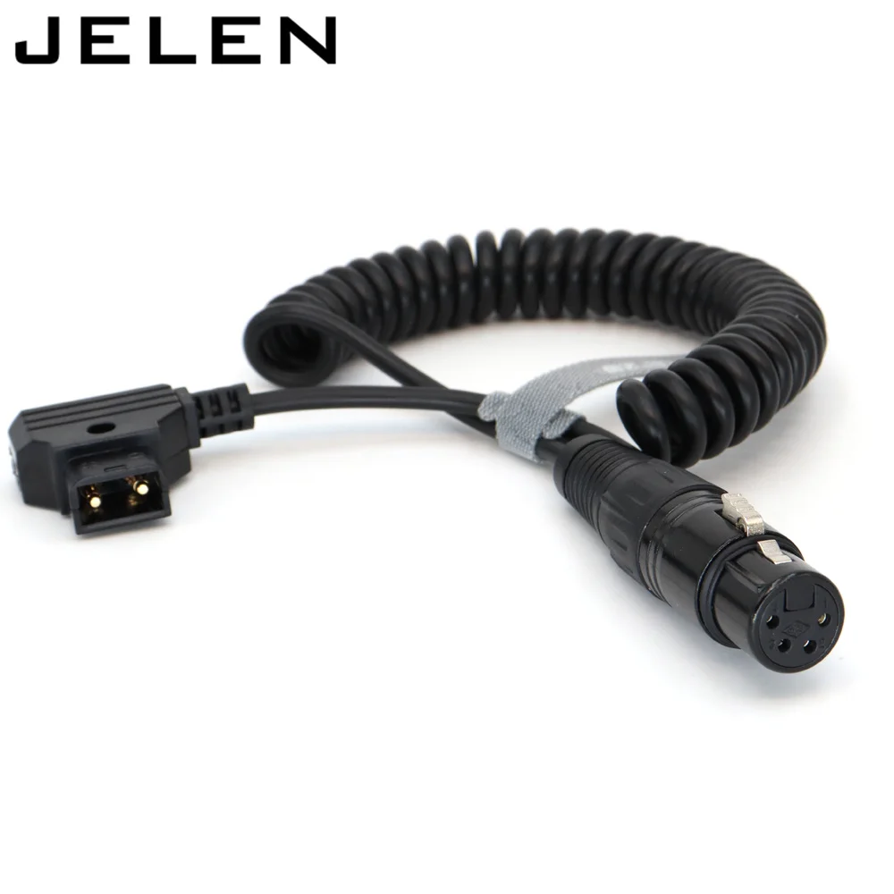 DTAP to XLR 4-pin Female Cable for Power Supply Battery Adapter