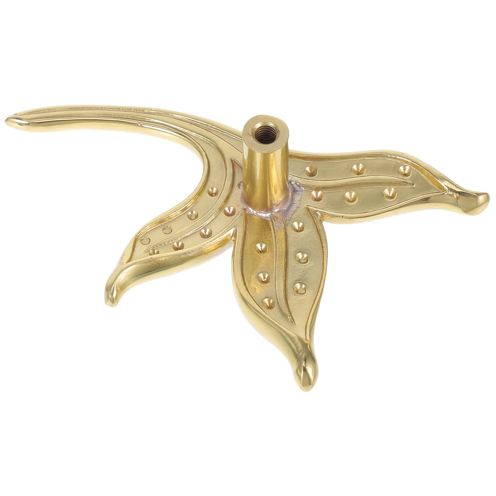 

Brass Leaf Drawer Pulls Vintage Cabinet Handles Decorative Furniture Knobs for Dresser Wardrobe Cupboard Nightstand Hardware