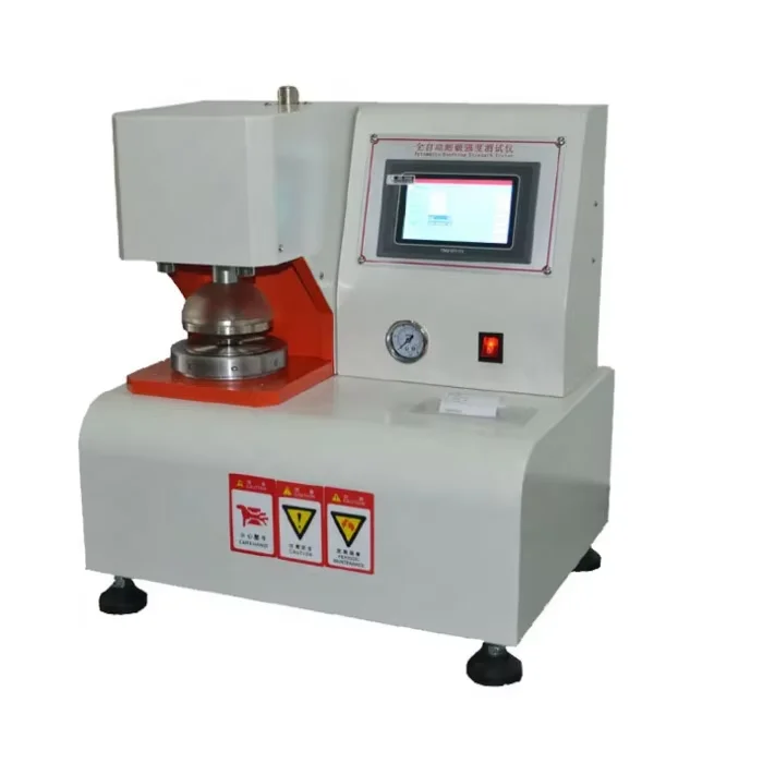 ASTM D2210 Rupture Strength Tester Automatic Cardboard Paper Bursting Strength Testing Machine