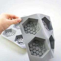 1PC 3D Bee Honeycomb Handmade Soap Silicone Mold Insect Craft Resin Molds Plaster Candle Making DIY Cake Decoration Baking Tools