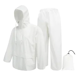 Waterproof Camouflage Folding Raincoat Set Portable Travel Rain Suit Hunting Poncho for Fishing Motorcycle Storm Jacket