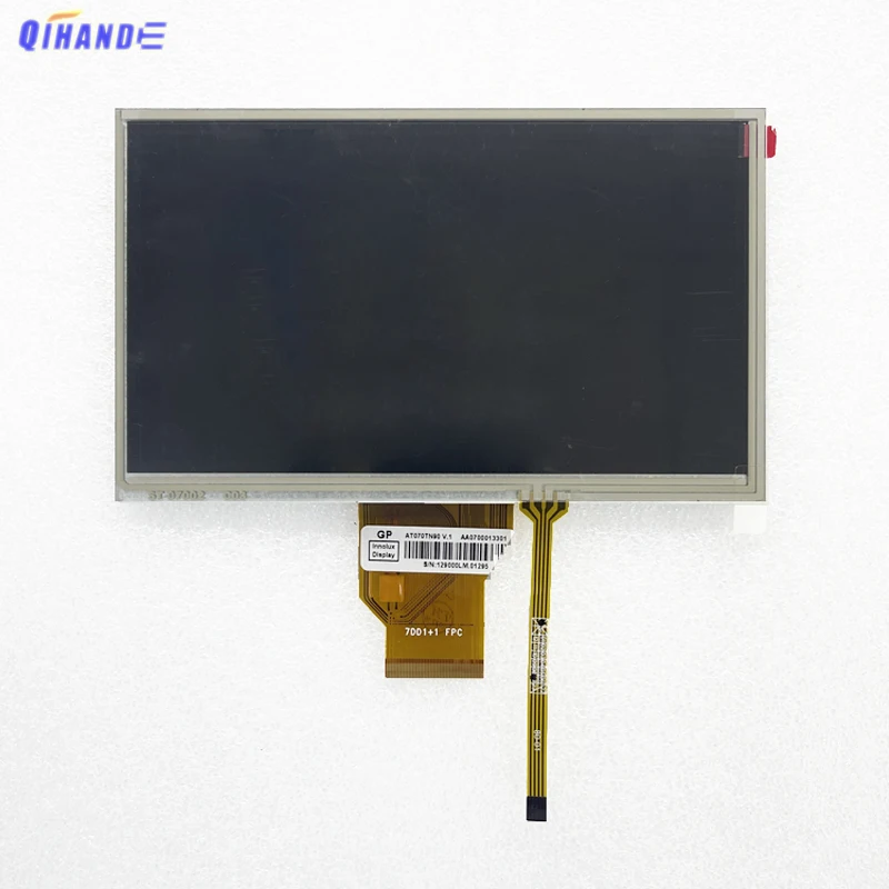 

New 7 Inch TFT LCD Screen Display 7DD1+ 1 FPC 20000600-32 For 800*480 AT070TN90 AT070TN92 165x100mm Touch Sensor Glass