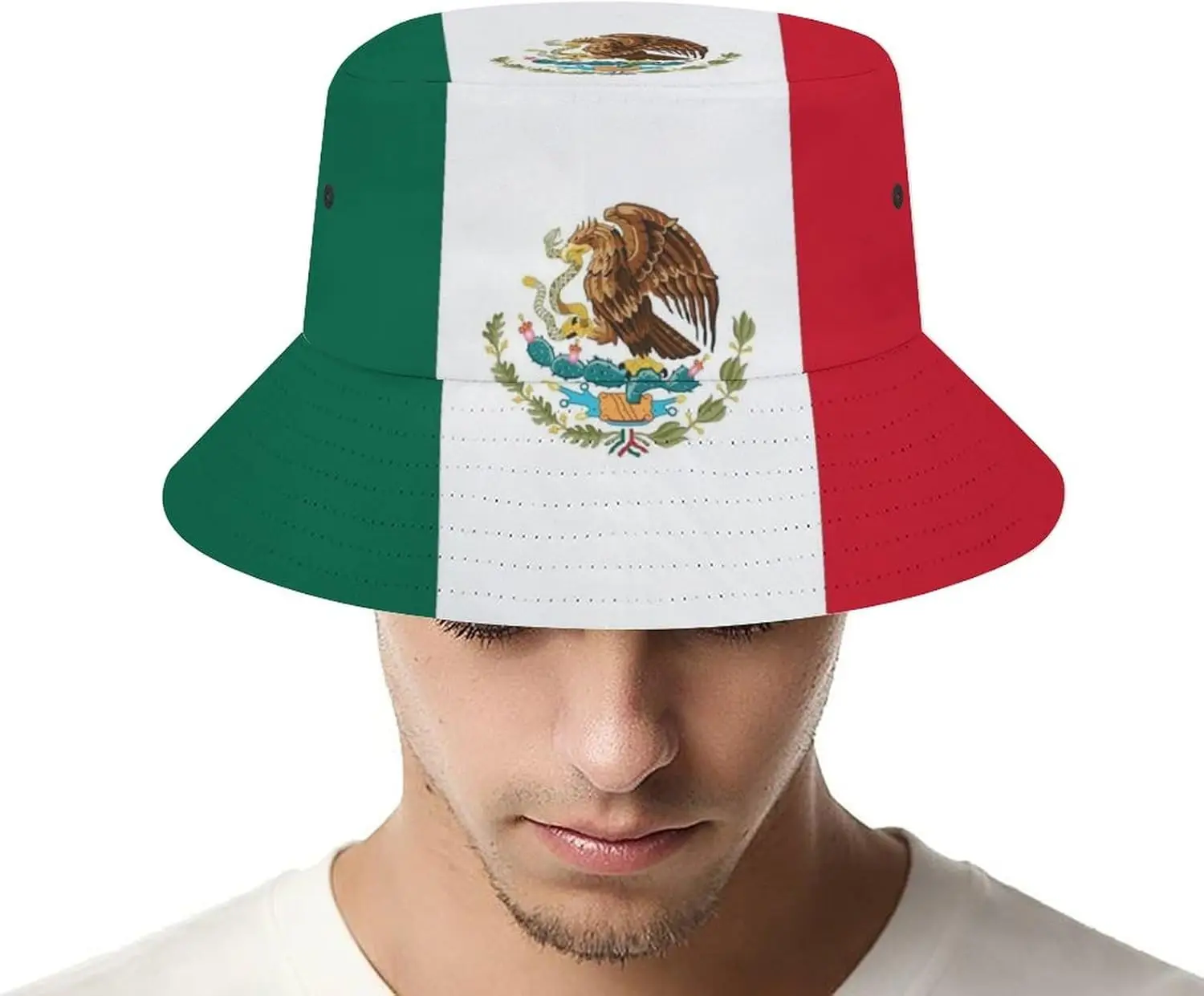 قبعة دلو للرجال والنساء من الريغي الراستا الجامايكي، قبعة صيفية للعطلات والسفر على الشاطئ، قبعة شمس خفيفة الوزن قابلة للتعبئة في الهواء الطلق #4