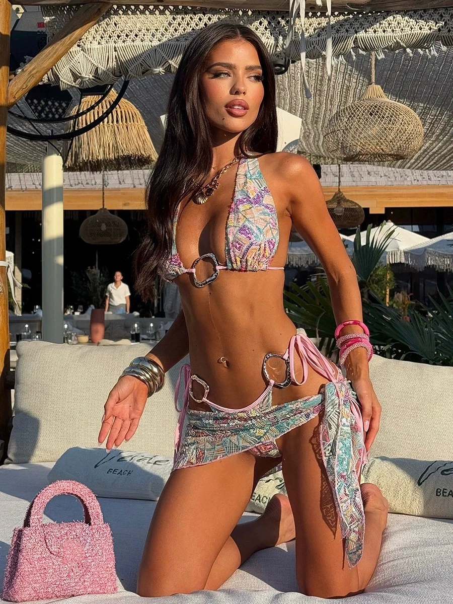 Sexy Sports Style One Piece Women Swimsuit 2024 Hot Sale Cut Out Swimwear Mujer Bodysuit Monikini Lady Beachwear Female Clothing