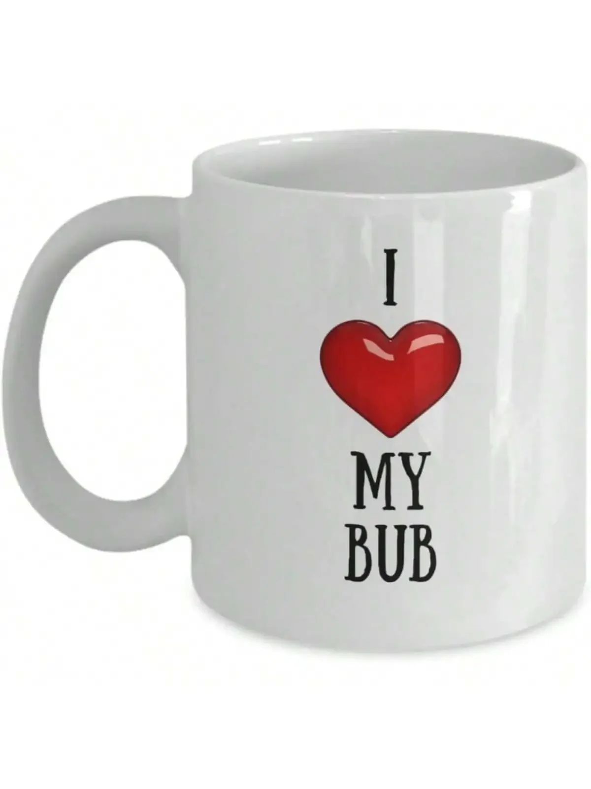 Home Daily White Ceramic Printed Coffee Mug 11 oz Drinking Wate Cup Funny Festival Gift for Friends,Family and Friends Best Gift