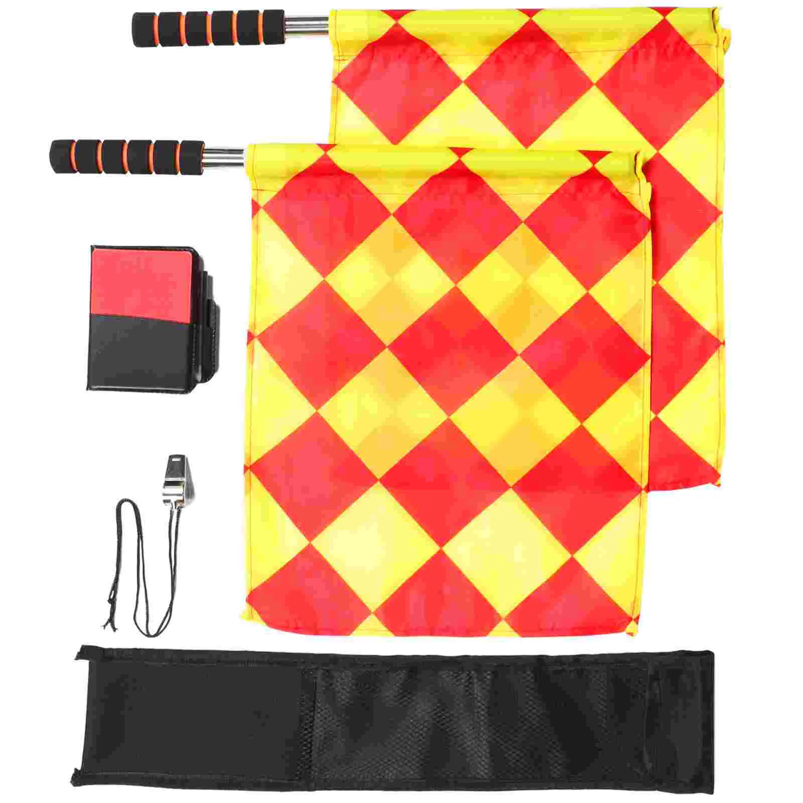 

Field Sports Flag Match Signal Flags Referee Banner Set Race Conducting Football Linesman