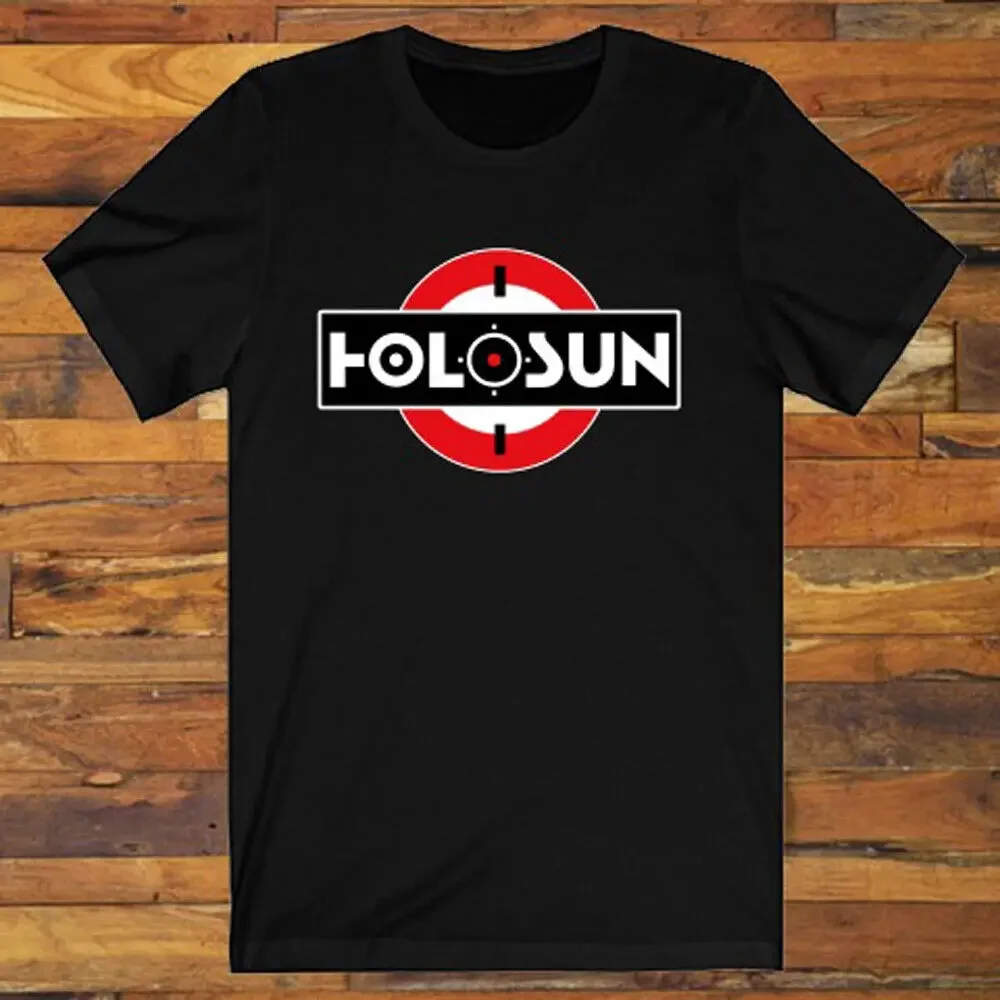 Holosun Optics Guns Firearms Men's Black T Shirt S 5XL