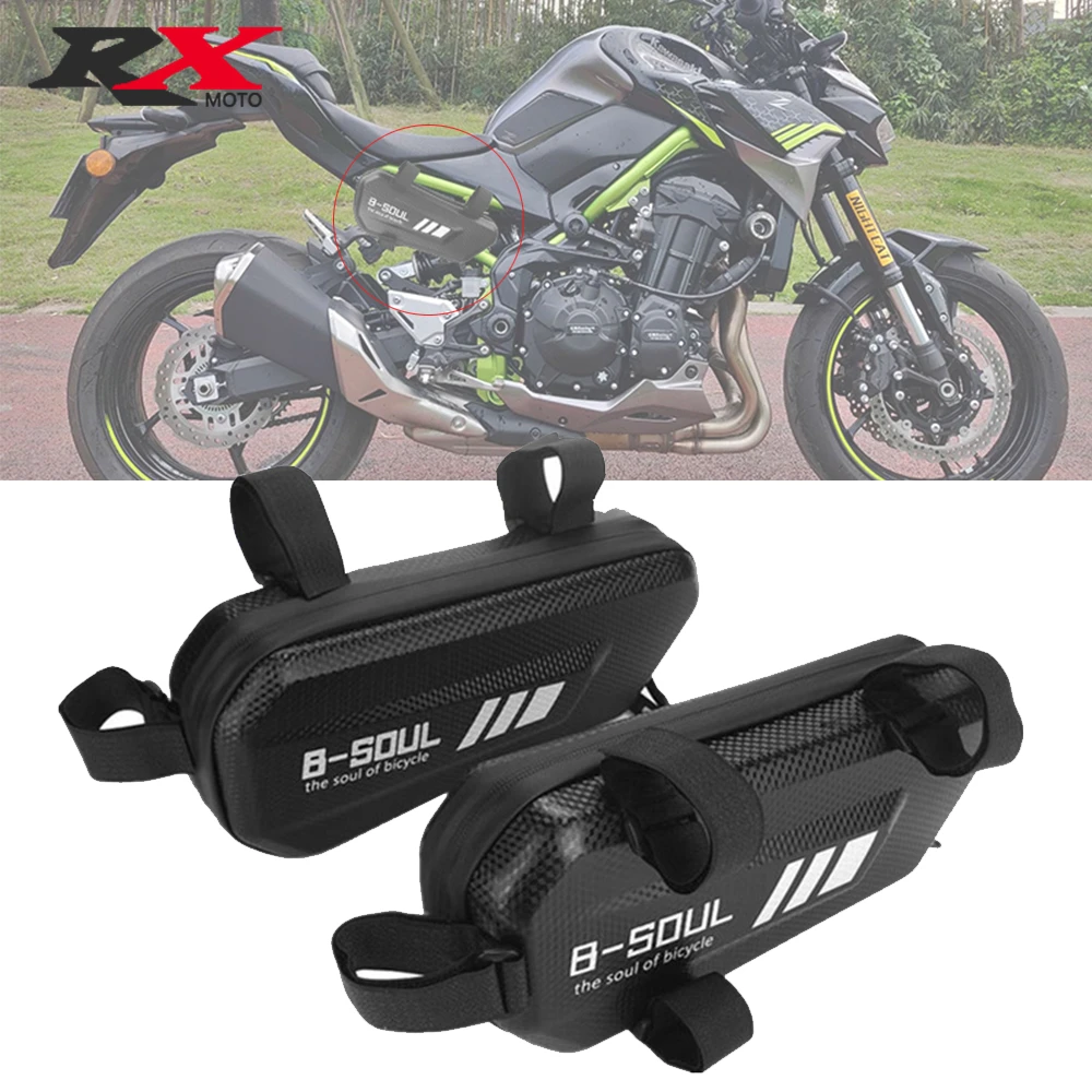 

For Kawasaki Versys650 Versys1000 Versys650cc Versys X250 X300 650 1000 Motorcycle side bag modification waterproof triangle bag