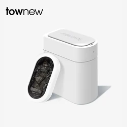 TOWNEW T3 Smart Sensor Kitchen Garbage Bin Waterproof Home Bathroom Garbage With Lid Sensing Garbage Bin Automatic Packaging