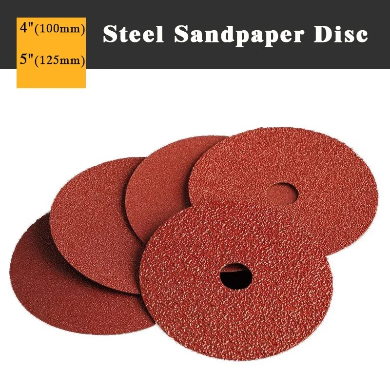 1Pc Steel Grinding Sandpaper Sanding Disc 4