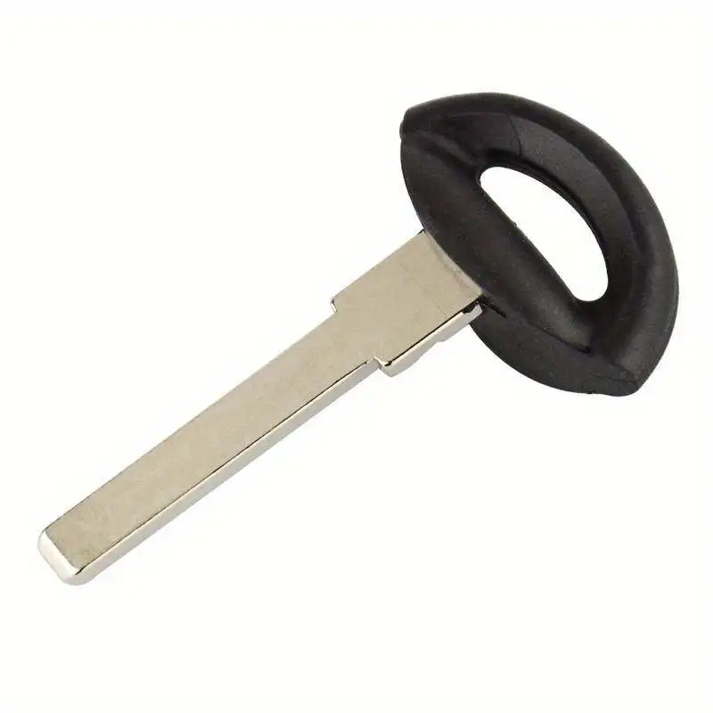 Jingyuqin guscio chiave auto a distanza per Saab 9-3 93 2003-2007 4 pulsanti lama non tagliata Smart Card sostituzione custodia portachiavi senza