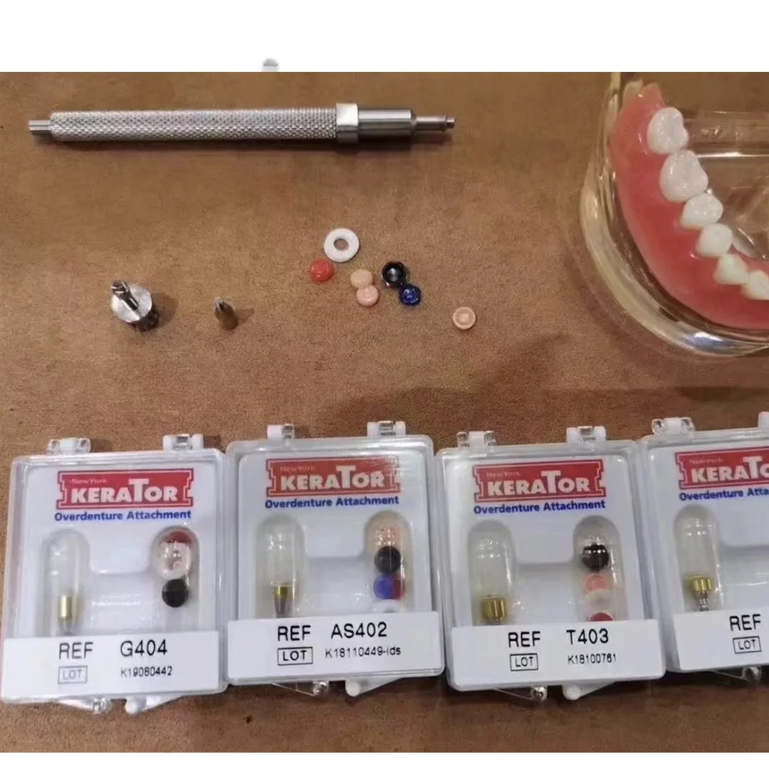 Lokalizator Abutment Overdenture Attachment Dental Dentium ITI OSSTEM Neo Prosty kąt Cap Extractor Screwdriver Cap System